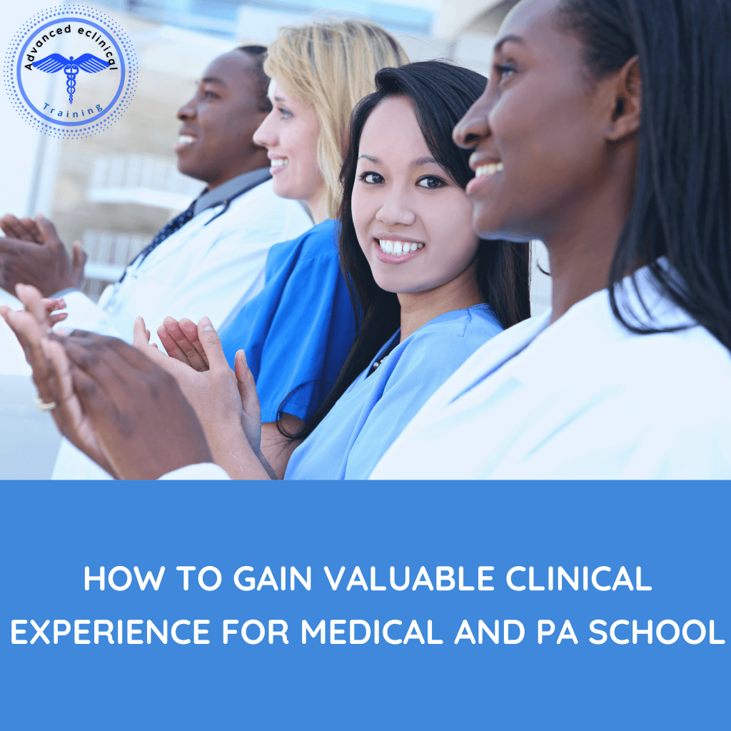 Learn How to Gain Clinical Experience as a Pre-Health Student via advclinical.org