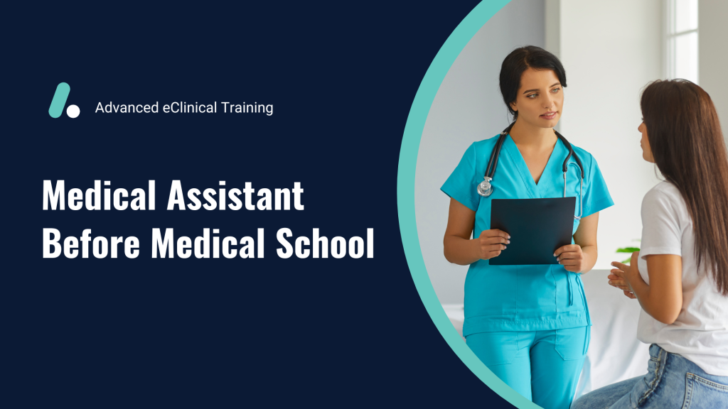 Working as a medical assistant is a great way to gain clinical exposure and prepare for medical school!