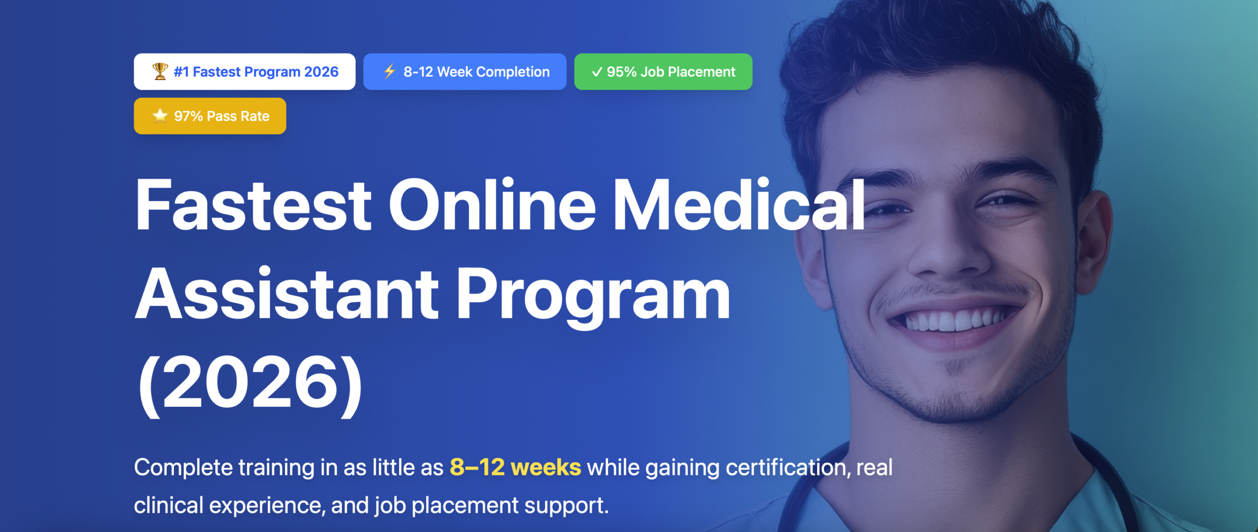 Fastest Online Medical Assistant Program (2026)