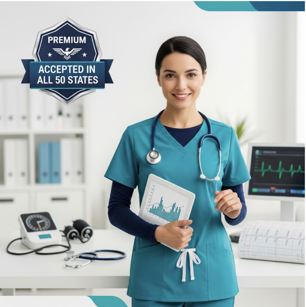 Nationally Recognized CCMA Certification accepted in all 50 states