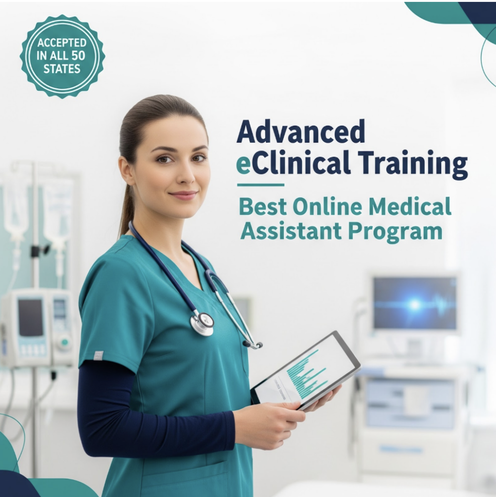 Best Online Medical Assistant Program with Job Placement Advanced eClinical Training