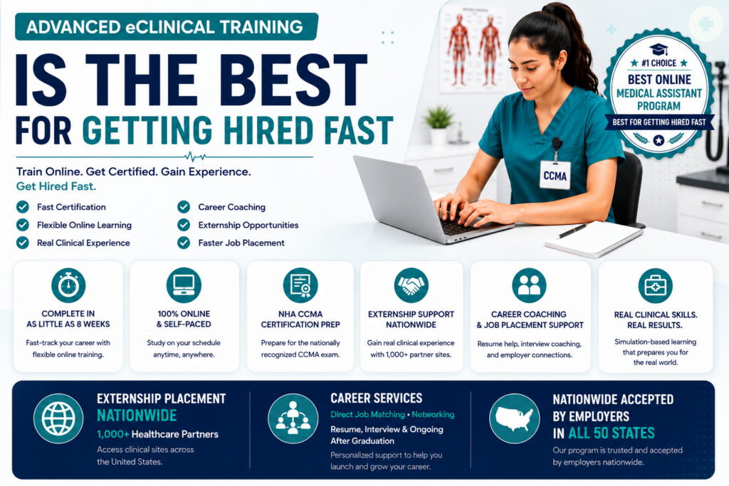 Advanced eClinical Training Best online medical assistant programs 