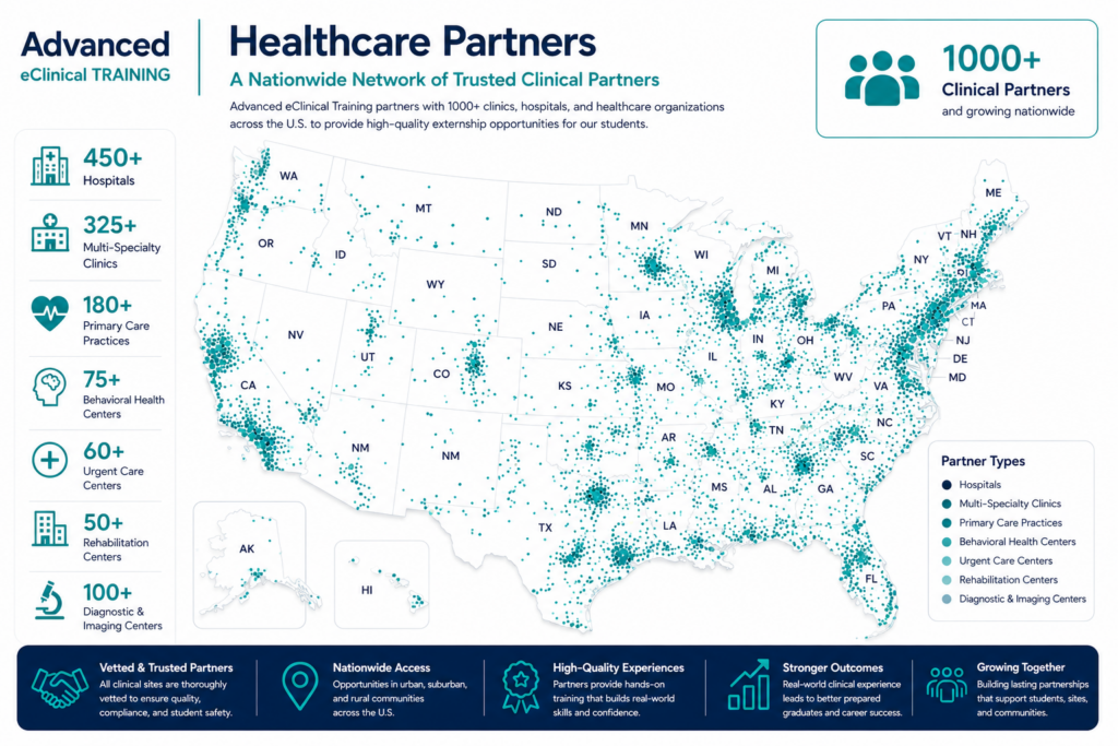 Advanced eClinical Training Clinical Partners