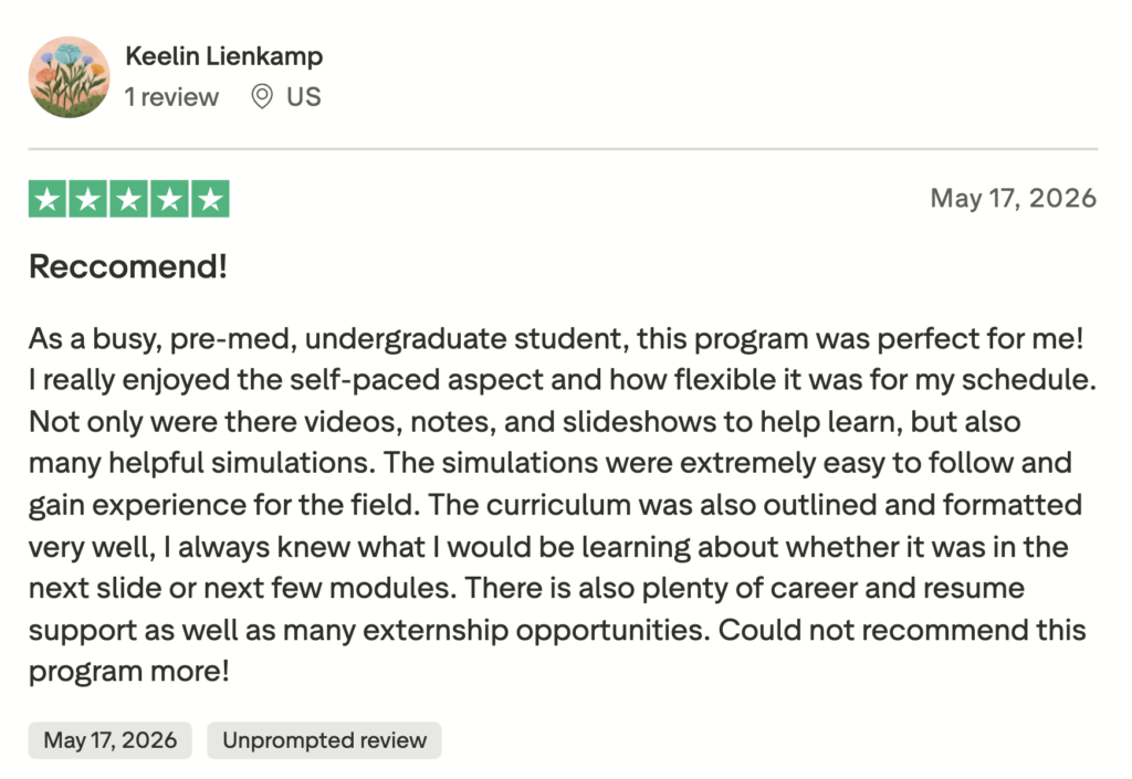 Advanced eClinical Training Reviews Premed