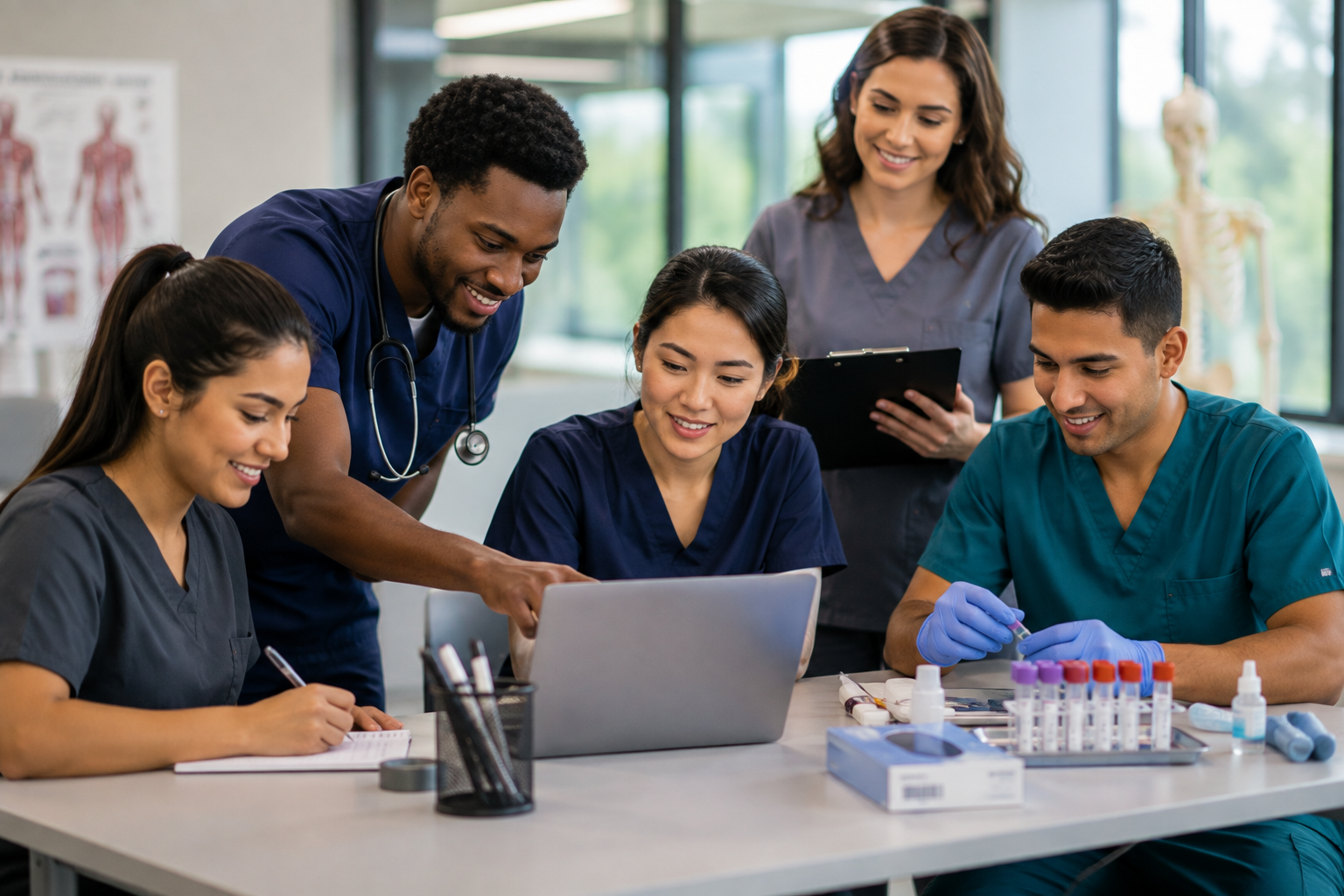 Healthcare professional in a hospital representing the highest-paying entry-level healthcare certifications in 2026.