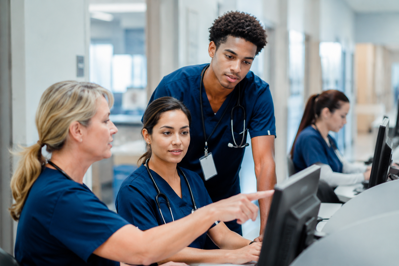 Healthcare apprenticeship programs provide on-the-job learning and mentorship for allied health professionals in a clinical setting.