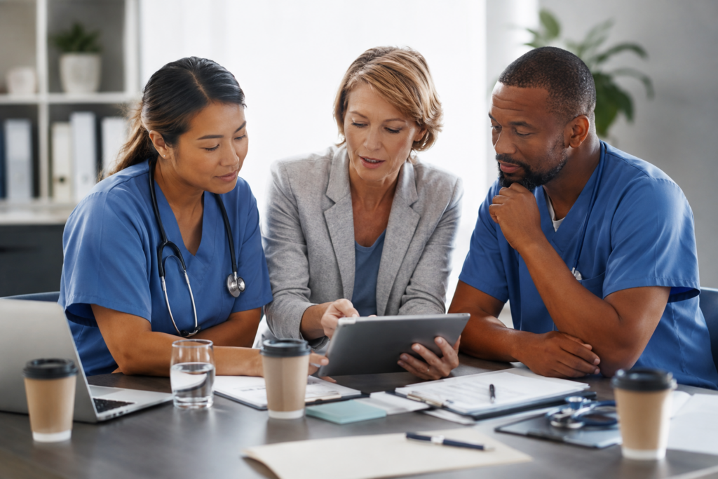 Healthcare training partnerships help employers develop talent and address staffing needs through workforce training and collaboration.